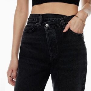 Agolde Women's Criss Cross Straight Jeans size 25
